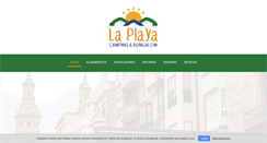 Desktop Screenshot of campinglaplaya.com