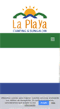 Mobile Screenshot of campinglaplaya.com